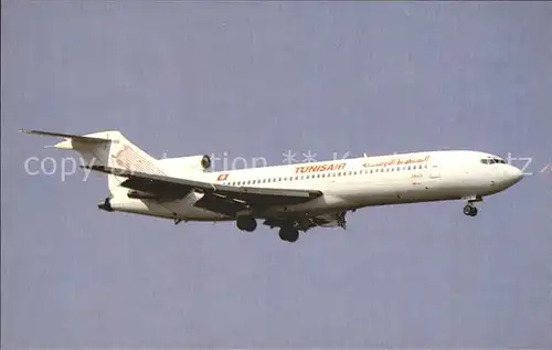 Flugzeuge Zivil Tunisair Boeing 727 2H3A TC JHU Kat. Airplanes Avions