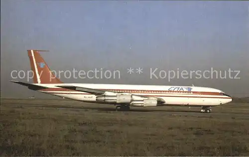 Flugzeuge Zivil Cargo Moravia Airlines Boeing 707 EL AJT Kat. Airplanes Avions