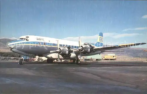 Flugzeuge Zivil Butler McDonnell Douglas DC 7C N6353C Kat. Airplanes Avions