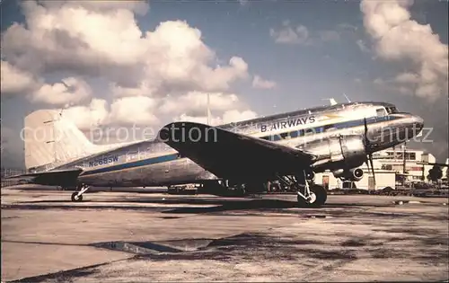 Flugzeuge Zivil B.Airways DC 3 N2685W Kat. Airplanes Avions