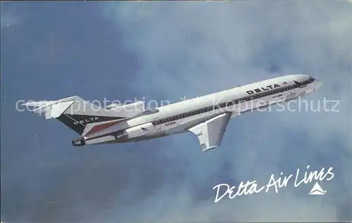 Flugzeuge Zivil Delta Airlines Boeing 727 Kat. Airplanes Avions