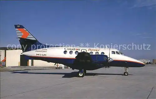 Flugzeuge Zivil Canadian Partner BAe Jetstream 31 C GJPC c n 733 Kat. Airplanes Avions