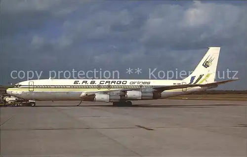 Flugzeuge Zivil E.A.S. Cargo Airlines Boeing 707 351C 5N ASY c n 18922 Kat. Airplanes Avions