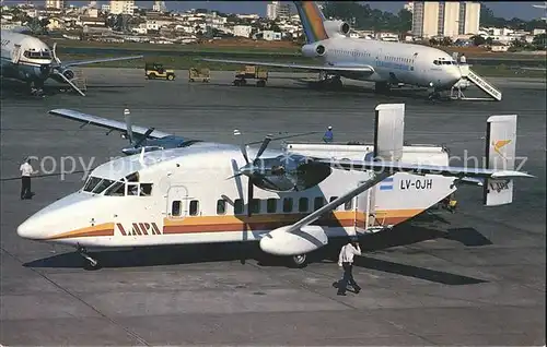 Flugzeuge Zivil LAPA Argentina Shorts SD 3 30 LV OJH  Kat. Airplanes Avions