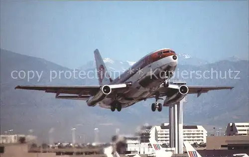 Flugzeuge Zivil Airliners International Boeing 737 Denver 88 Kat. Airplanes Avions