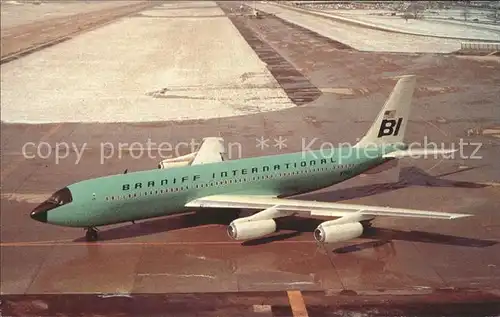 Flugzeuge Zivil Braniff International Boeing 707 227 N7074 Kat. Airplanes Avions