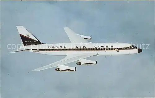 Flugzeuge Zivil Delta Air Lines Convair 880  Kat. Airplanes Avions