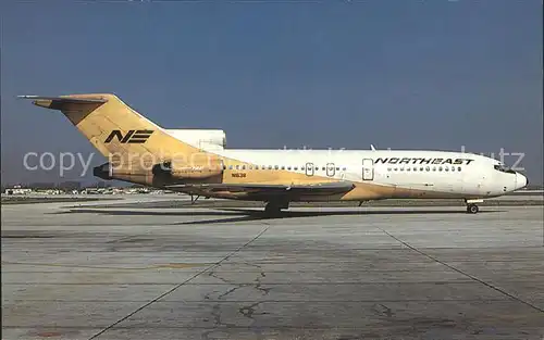 Flugzeuge Zivil Northeast Boeing 727 95 Kat. Airplanes Avions