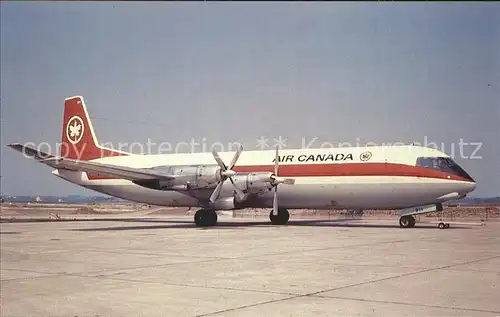 Flugzeuge Zivil Air Canada Vickers Vanguard Cargoliner  Kat. Airplanes Avions