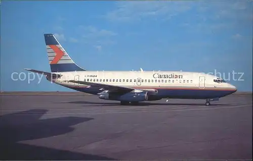 Flugzeuge Zivil Canadian Boeing 737 2T7 Advanced  Kat. Airplanes Avions