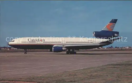 Flugzeuge Zivil Canadian McDonnell Douglas DC 10 30 Kat. Airplanes Avions