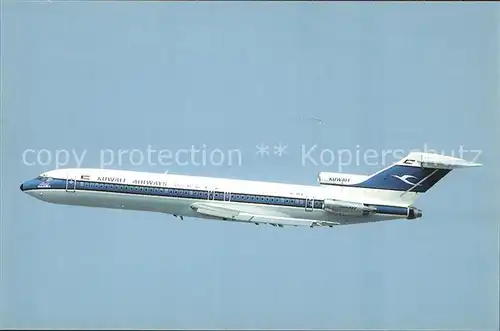 Flugzeuge Zivil Kuwait Airways  B 727 269 Advanced 9 K AFA C N 22359 Kat. Airplanes Avions