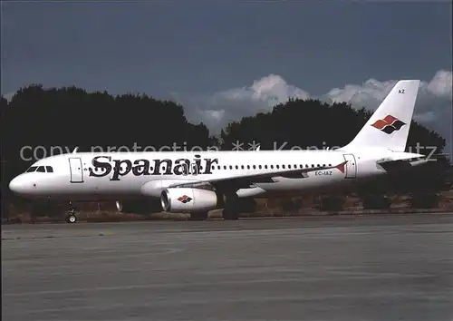 Flugzeuge Zivil Spanair Airbus A320 EC IAZ  Kat. Airplanes Avions