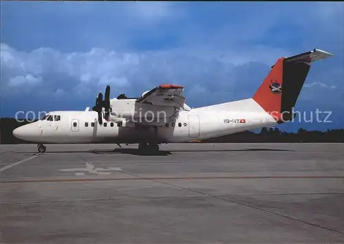 Flugzeuge Zivil Ben Aviation DHC 7 102 HB IVX c n 091 Kat. Airplanes Avions