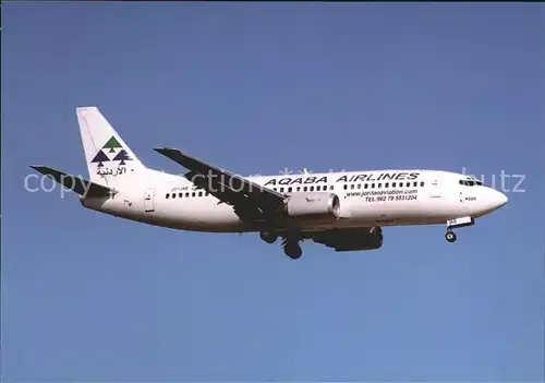 Flugzeuge Zivil Aqaba Airlines B737 300 JY JAB  Kat. Airplanes Avions