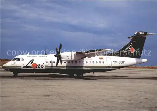 Flugzeuge WK2 LAI ATR 42 320 YV 951C c n 400 Kat. Militaria Airplanes Avions