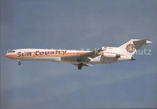 Flugzeuge Zivil Sun Country Boeing 727 282 N281SC  Kat. Airplanes Avions