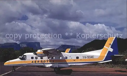 Flugzeuge Zivil Aerotuy Dornier 228 212 YV 534 c n 8184 Kat. Airplanes Avions