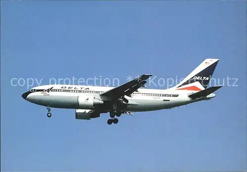 Flugzeuge Zivil Delta Airlines Airbus A.310 200 N805PA Kat. Airplanes Avions