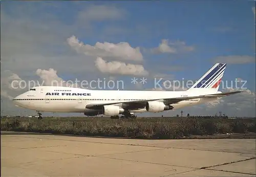 Flugzeuge Zivil Air France Boeing 747 200 F GCBD  Kat. Airplanes Avions
