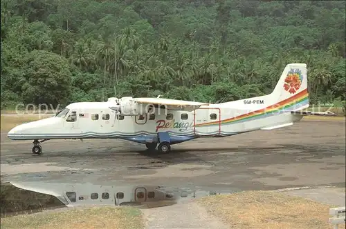 Flugzeuge Zivil Pelangi Air 9M PEM Dornier 228 c n 8175 Kat. Airplanes Avions