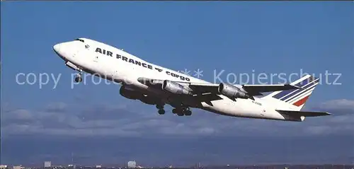 Flugzeuge Zivil Air France Cargo Boeing 747 228F N4508E c n 22678 535 Kat. Airplanes Avions