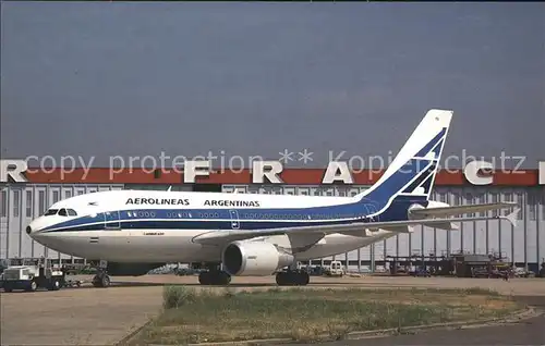 Flugzeuge Zivil Aerolineas Argentinas Airbus A310 324 N817PA MSN 453 Kat. Airplanes Avions
