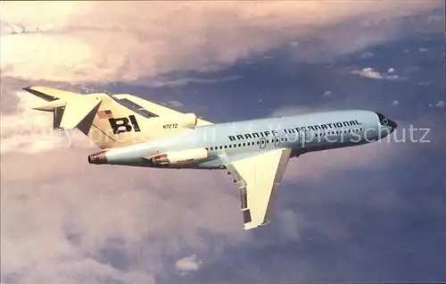 Flugzeuge Zivil Braniff International Boeing 727 27C  Kat. Airplanes Avions