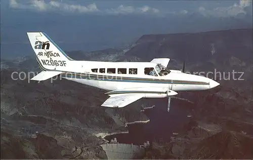 Flugzeuge Zivil Air Nevada Cessna 402C II N2663F MSN 0353 Hoover Dam  Kat. Airplanes Avions