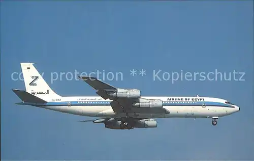 Flugzeuge Zivil ZAS Airlines og Egypt Boeing 707 328C SU DAA MSN 19916 Kat. Airplanes Avions