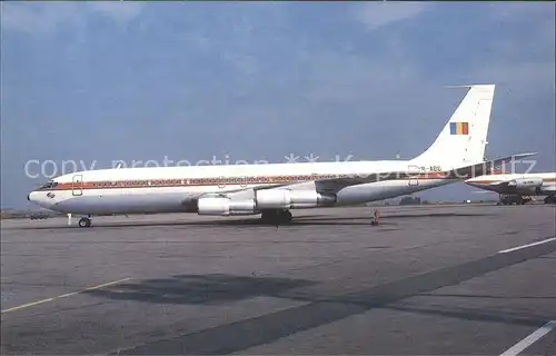 Flugzeuge Zivil Romavia Boeing 707 3K1C YR ABB c n 20803 Kat. Airplanes Avions