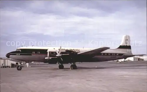 Flugzeuge Zivil The Atlanta Skylarks Douglas DC 7  Kat. Airplanes Avions