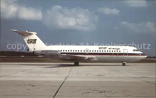 Flugzeuge Zivil Britt Airways BAC 1 11 416 EK Kat. Airplanes Avions