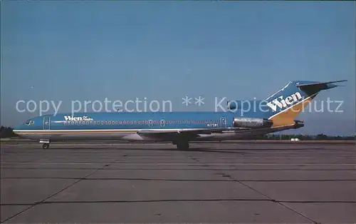 Flugzeuge Zivil Wien Air Alaska Boeing 727 277 Advanced  Kat. Airplanes Avions