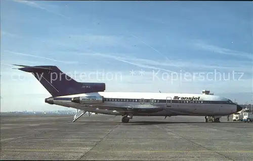 Flugzeuge Zivil Transjet Boeing 727 30C Kat. Airplanes Avions
