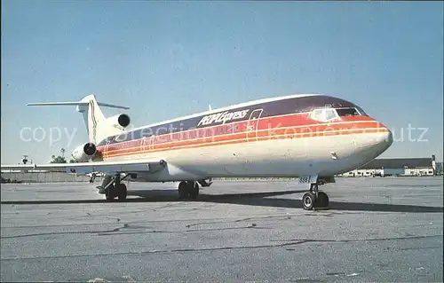 Flugzeuge Zivil People Express Boeing 727 227 Kat. Airplanes Avions