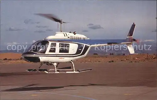 Hubschrauber Helikopter SFO Helicopter Airlines Bell 206 B III Jet Ranger Kat. Flug