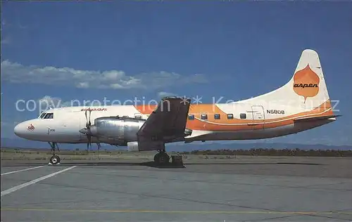 Flugzeuge Zivil Aspen Convair 580 Kat. Airplanes Avions