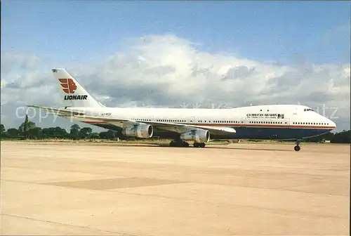Flugzeuge Zivil Lionair Boeing 747 121 LX FCV C N 19658 Kat. Airplanes Avions