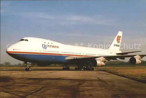 Flugzeuge Zivil Lionair Boeing 747 121 LX GCV C N 19960 Kat. Airplanes Avions