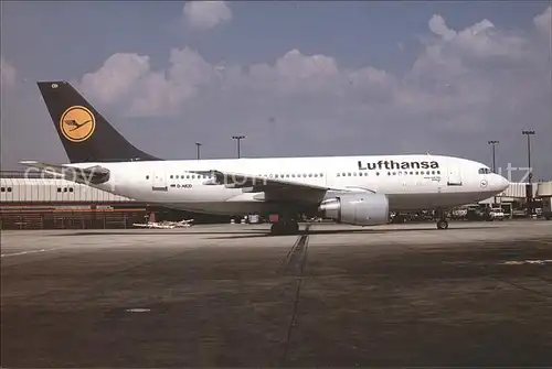 Lufthansa Airbus A 310 203 D AICD c n 233 Kat. Flug