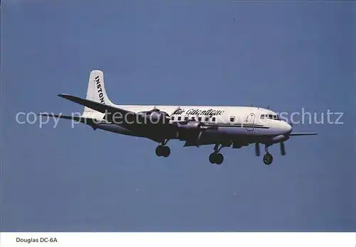 Flugzeuge Zivil Air Atlantique Douglas DC 6A Kat. Airplanes Avions