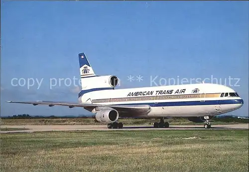 Flugzeuge Zivil American Transair Lockheed Tristar 1 N187AT  Kat. Airplanes Avions