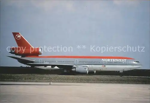 Flugzeuge Zivil Northwest Airlines Douglas DC 10 40 N 149US  Kat. Airplanes Avions