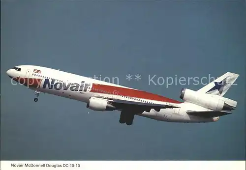 Flugzeuge Zivil Novair McDonnell Douglas DC 10 10 Kat. Airplanes Avions