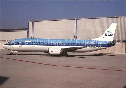 Flugzeuge Zivil KLM Royal Dutch Airlines PH BDT Boeing 737 406 Kat. Airplanes Avions