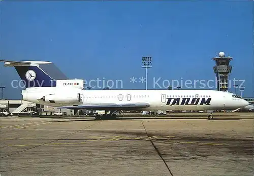 Flugzeuge Zivil Tarom TU 154B YR TPB  Kat. Airplanes Avions