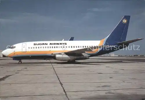 Flugzeuge Zivil Sudan Airways Boeing 737 200 SE DLD Kat. Airplanes Avions