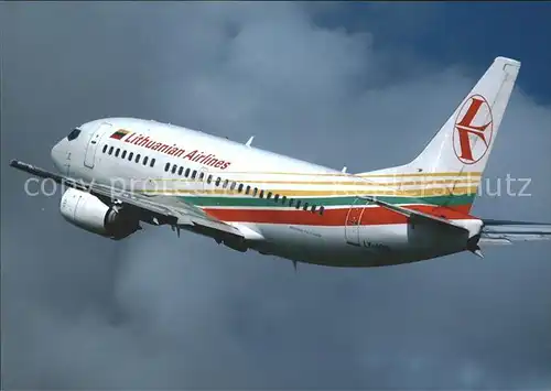 Flugzeuge Zivil Lithuanian Airlines Boeing 737 524 LY AGQ  Kat. Airplanes Avions