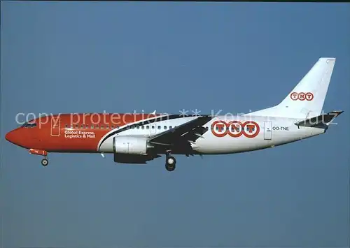 Flugzeuge Zivil TNT Boeing 737 3Q8 OO TNE Cn 23535 Kat. Airplanes Avions